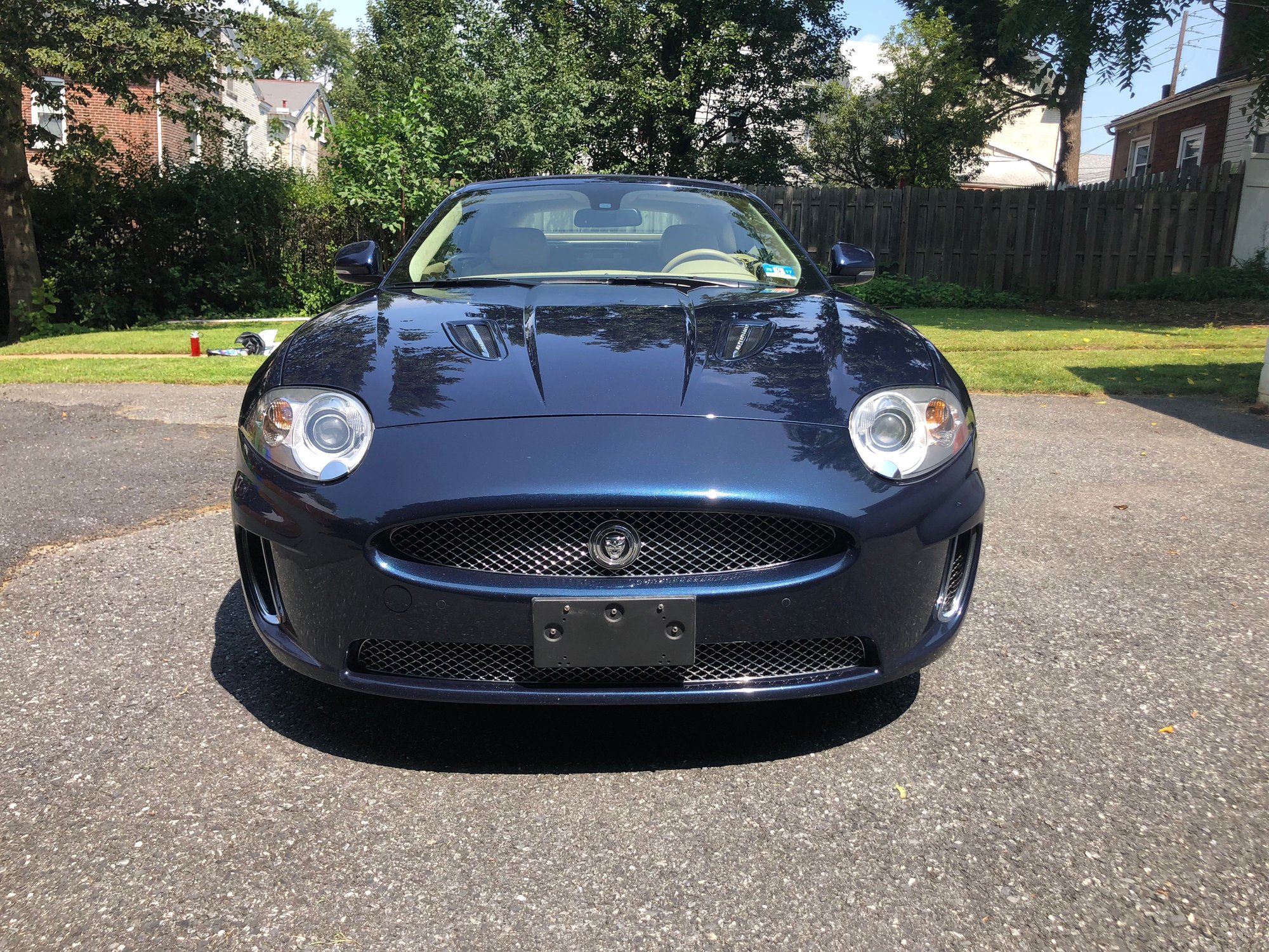 2010 Jaguar XKR - 2010 XKR Vert Blue/Tan. Baby on the way so it's gotta move! - Used - VIN SAJWA4EC2AMB38641 - 46,000 Miles - 8 cyl - 2WD - Automatic - Convertible - Blue - Bethlehem, PA 18018, United States