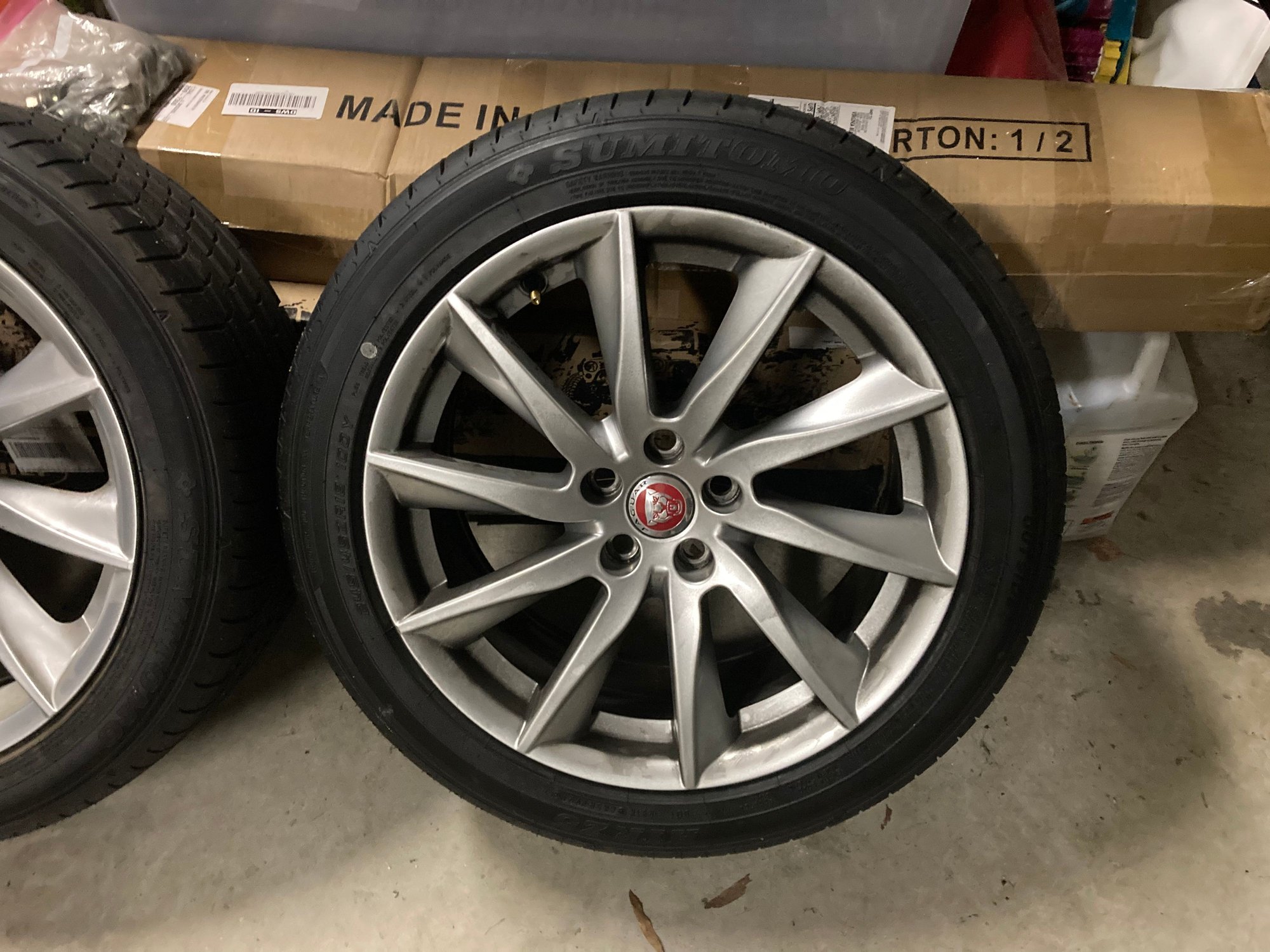 Wheels and Tires/Axles - F type Vela / Turbine wheels and new tires - Used - 2014 to 2022 Jaguar F-Type - Corpus Christi, TX 78418, United States