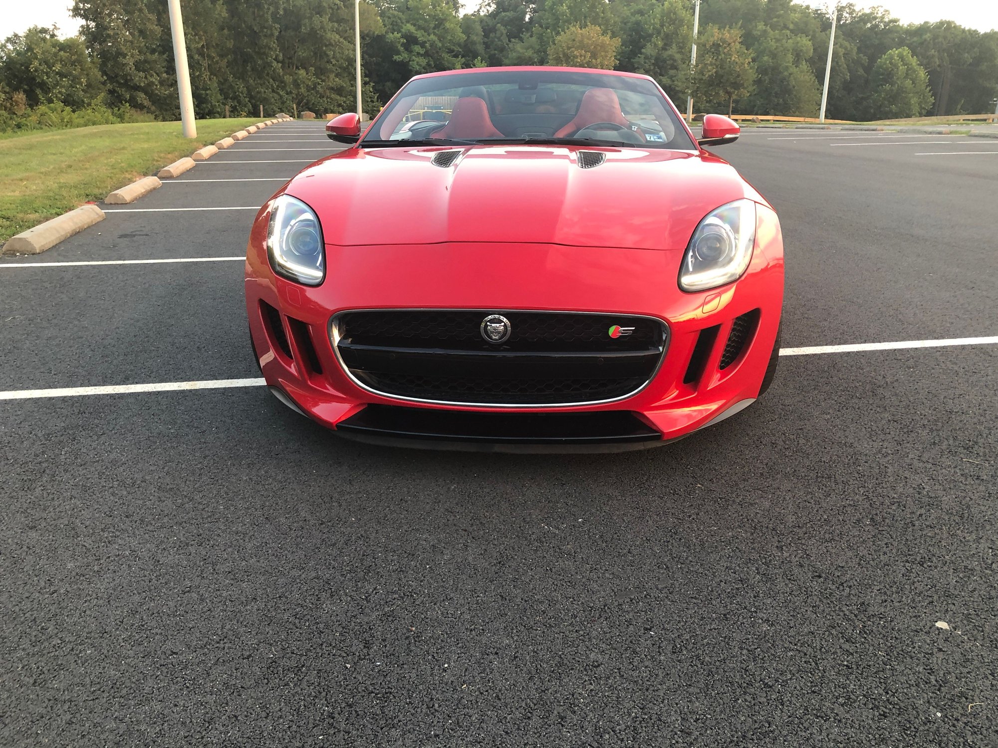 2014 Jaguar F-Type - 2014 V6 S F Type - Used - VIN SAJWA6FC7EBK01108 - 53,800 Miles - 6 cyl - 2WD - Automatic - Convertible - Red - Ashburn, VA 20148, United States