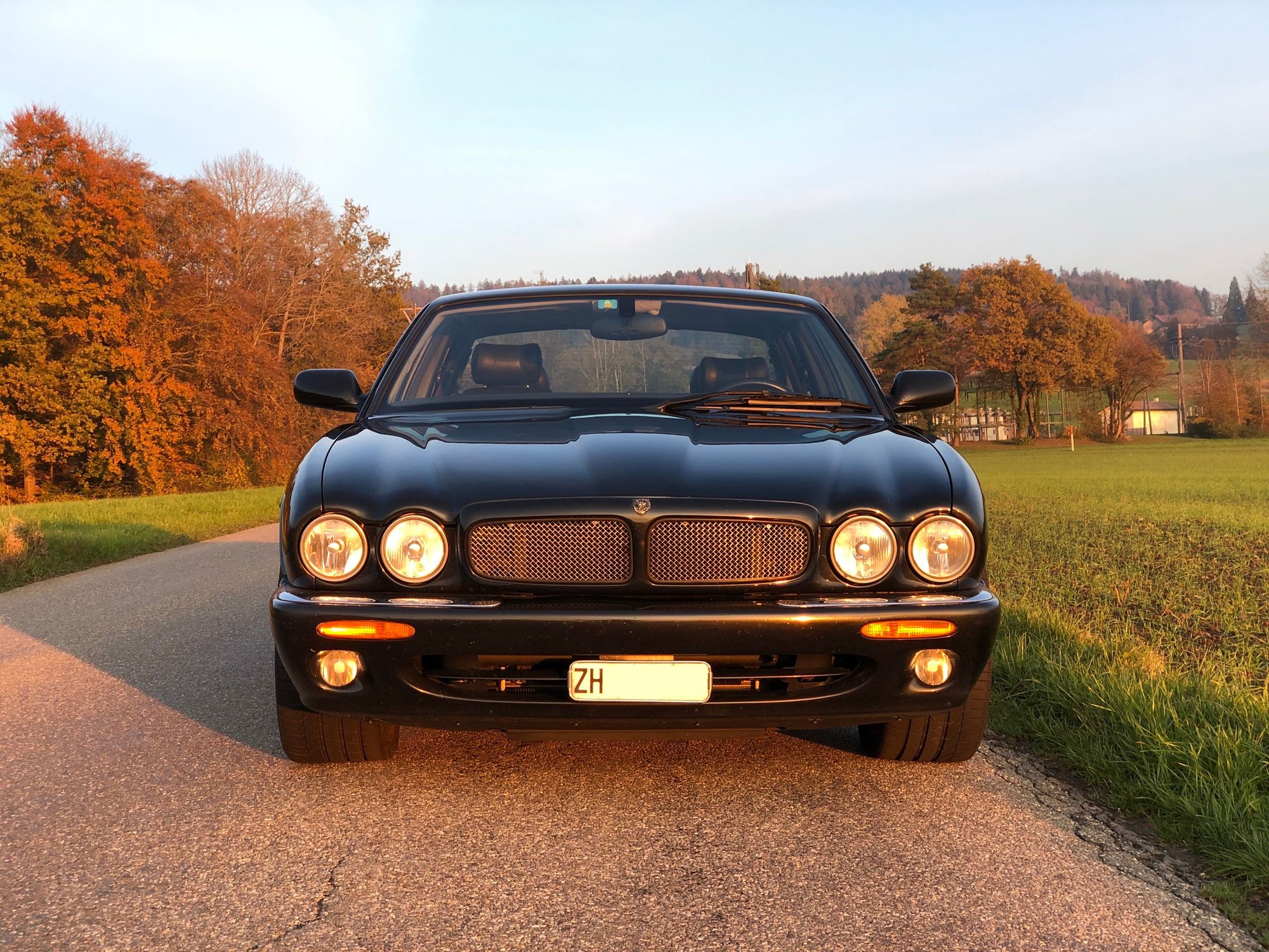 2002 Jaguar XJR - 2002 Jaguar XJR-100 - Used - VIN SAJ AA1 5N1 2MF4 - 128,500 Miles - 8 cyl - 2WD - Manual - Sedan - Black - Zh, Switzerland