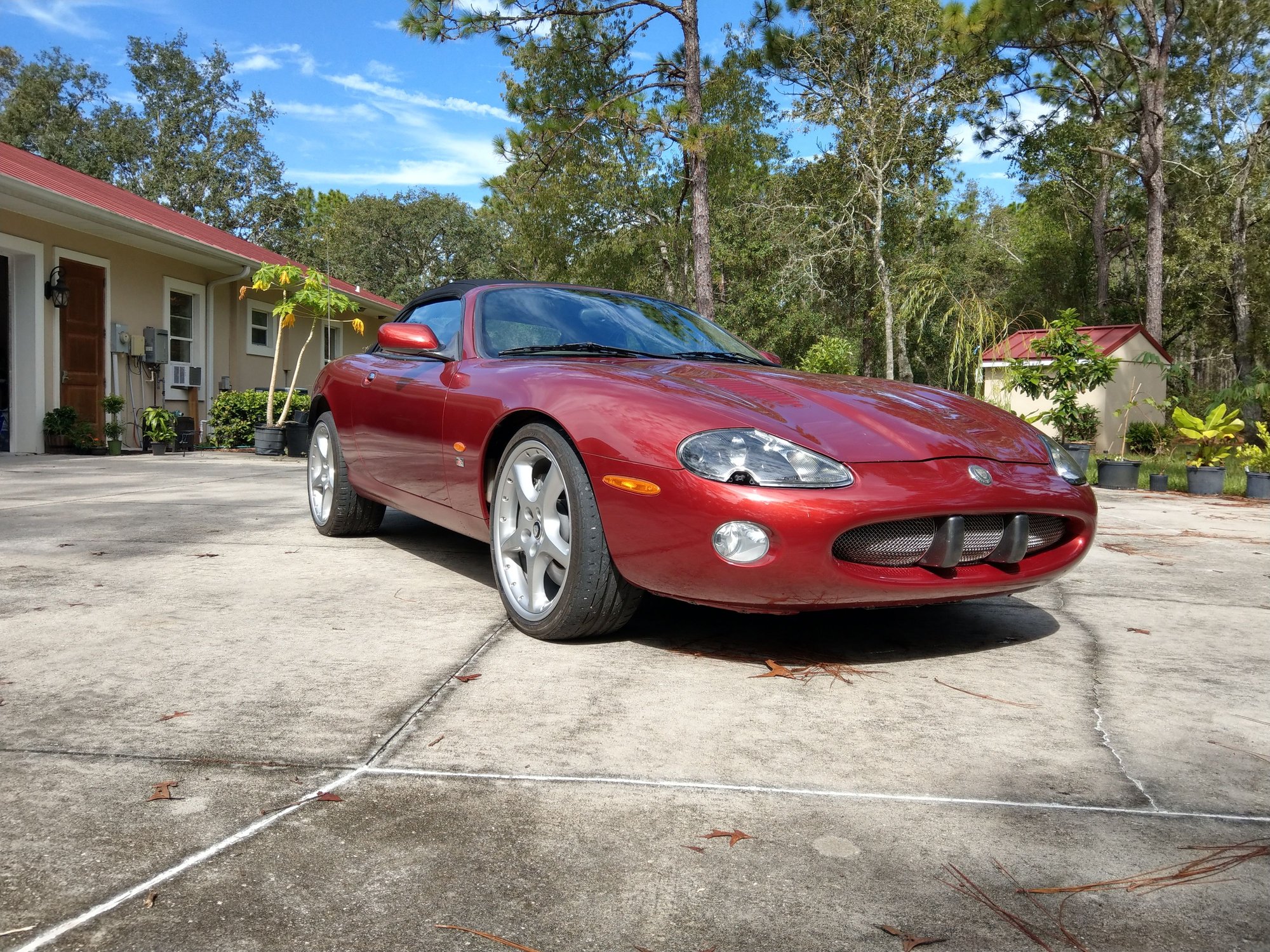 2004 Jaguar XKR - 2004 XKR Portfolio edition - Used - VIN SAJDA42B443A38568 - 47,000 Miles - 8 cyl - 2WD - Automatic - Convertible - Red - Hudson, FL 34669, United States