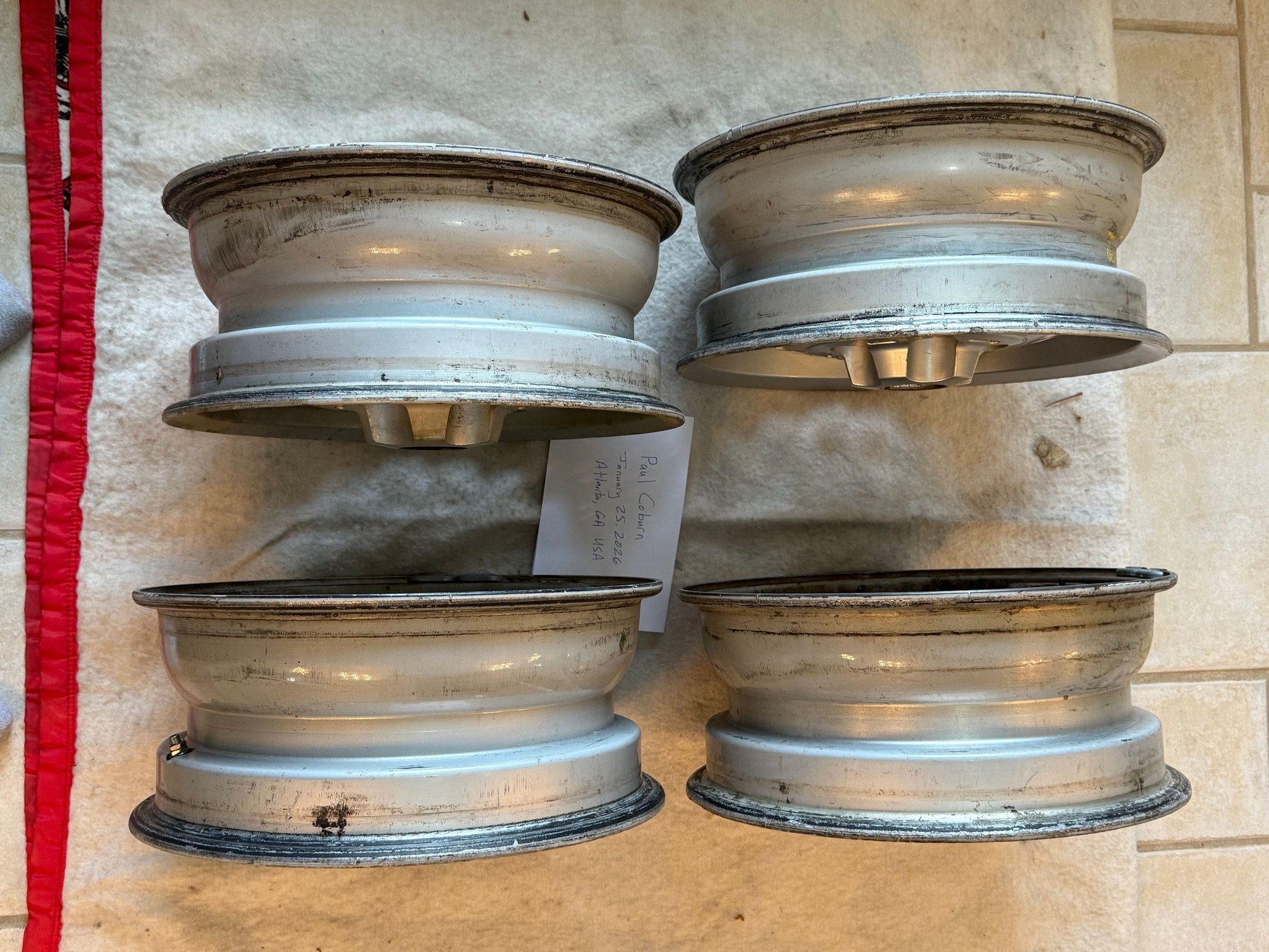 Wheels and Tires/Axles - Set of 4 Pepperpot Wheels 15"x6"; ET33  par no. CAC5667 - Used - -1 to 2027  All Models - -1 to 2027  All Models - -1 to 2027  All Models - Atlanta, GA 30319, United States