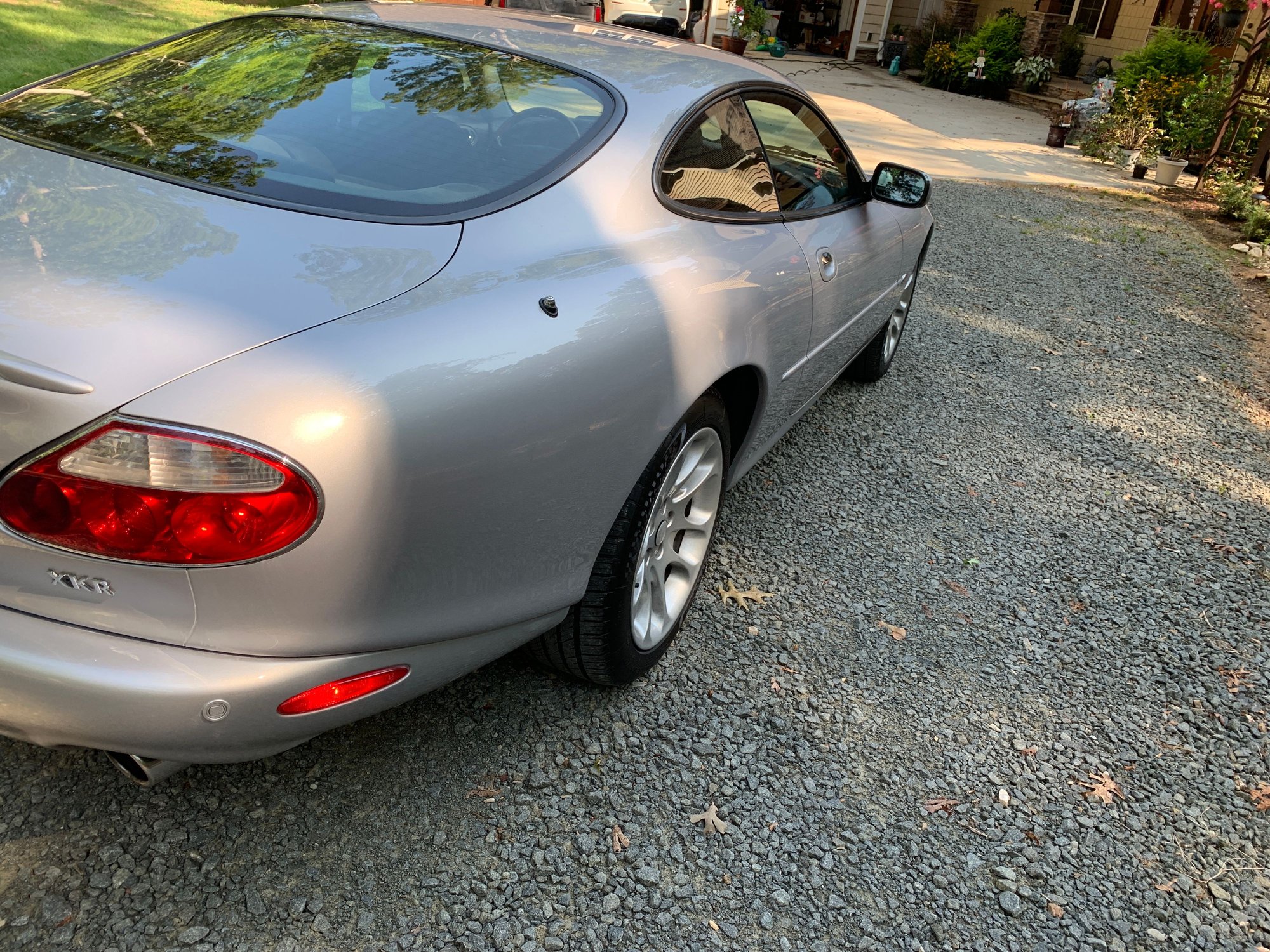 2002 Jaguar XKR - 2002 Jaguar XKR Coupe - Used - VIN SAJDA41B12PA25817 - 76,300 Miles - 8 cyl - 2WD - Automatic - Coupe - Silver - Raleigh, NC 27613, United States