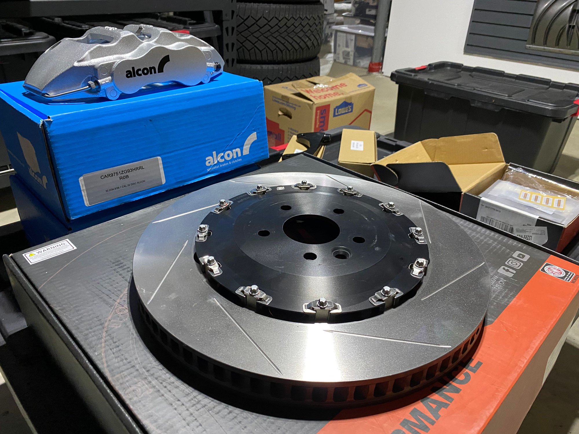 Brakes - Paragon Performance 380mm Alcon BBK, XE x760 / XF x260 ~NEW~ - New - 2015 to 2021 Jaguar XE - 2016 to 2021 Jaguar XF - Naperville, IL 60564, United States