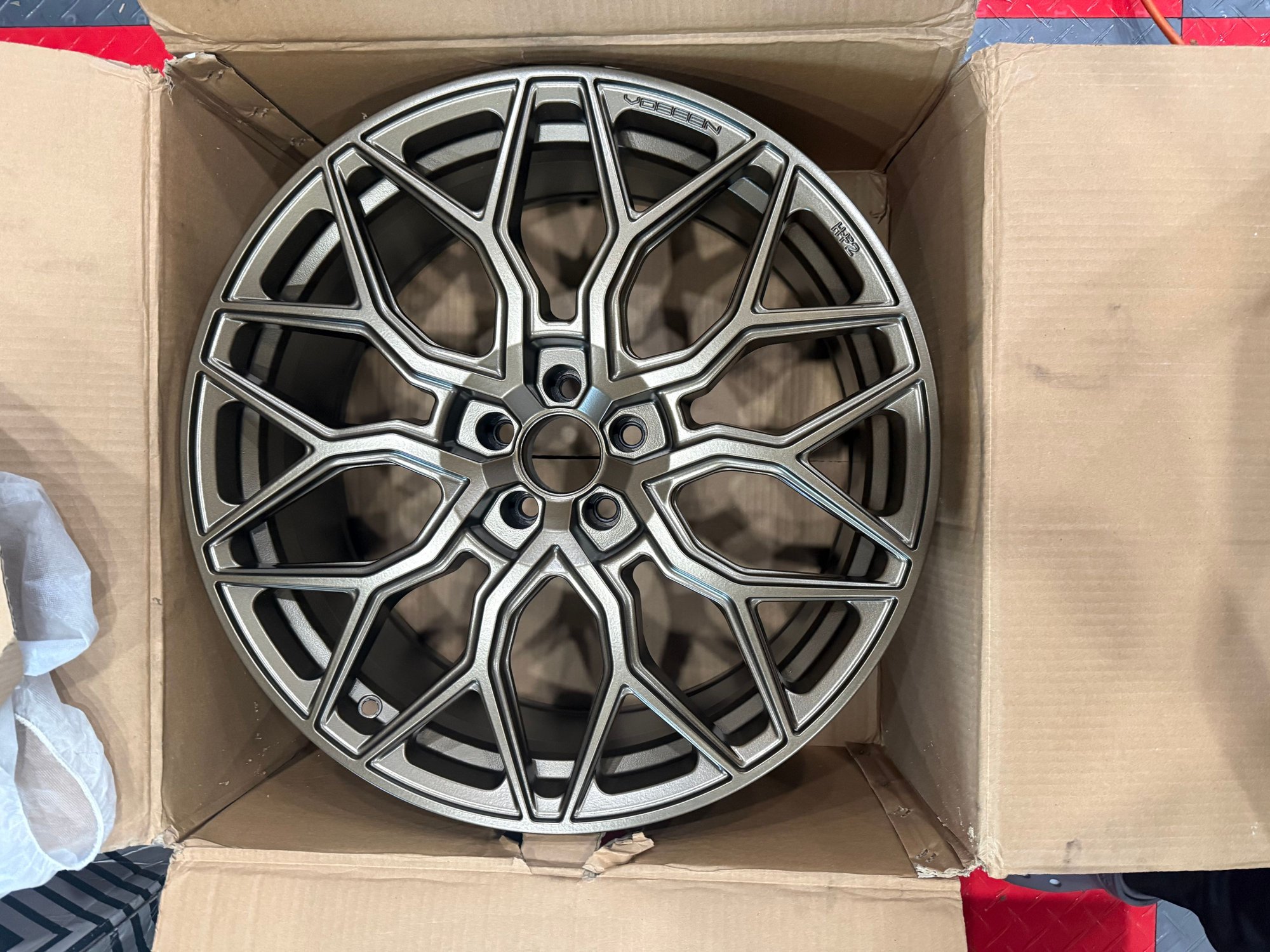 Wheels and Tires/Axles - Jaguar Ftype 5X108 Vossen HF-2 2-20X9” 2-20x11” Satin Bronze set - Used - 2014 to 2024 Jaguar F-Type - West Harrison, NY 10604, United States