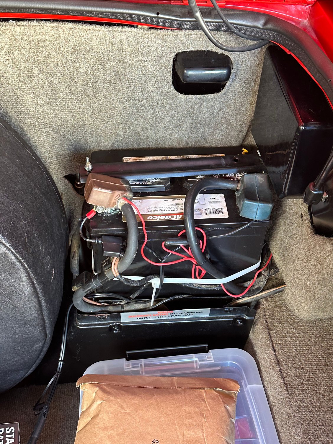 This was the old AC Delco battery that did not work well.