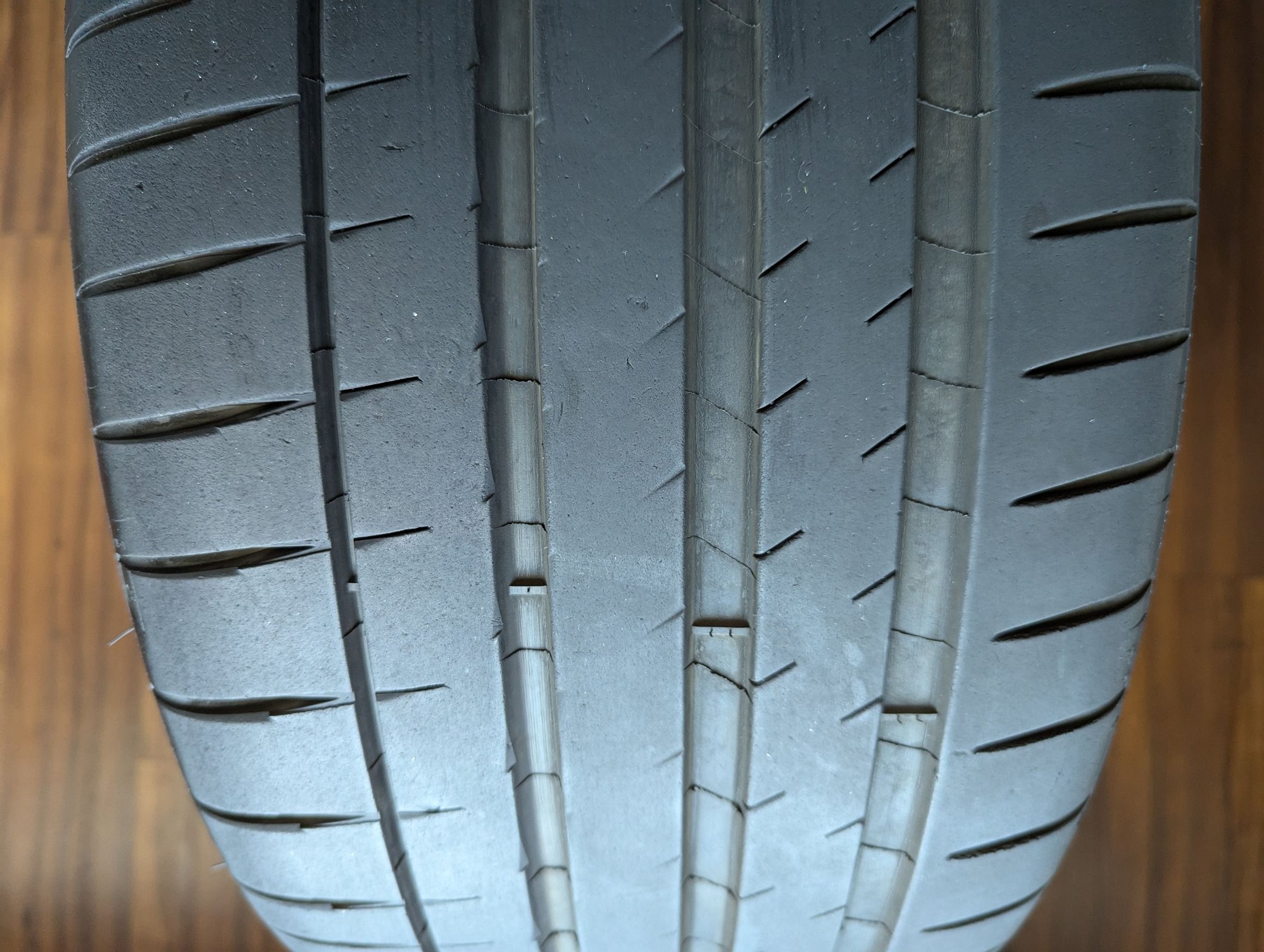 Wheels and Tires/Axles - A set of black 20" Cyclone wheels (with Michelin PS4S tires) - Used - 2014 to 2025 Jaguar F-Type - San Jose, CA 95134, United States