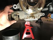 Ftype front standard brake dust shield