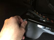8. There are two bolts to remove with your socket on the left side.