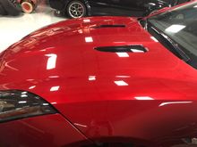 Paint correction, Ceramic Pro lifetime applied to cars paint, glass, wheels, calipers,  clear Wrap applied to front, hood, rockers, mirror covers. 