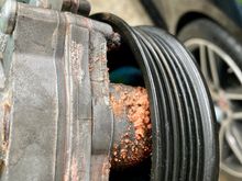 I’ve had a coolant smell for the three years since I’ve had the car also. I just changed out everything with the EuroAmp kit, the Y pipe looked like new, looked like the leak was from the water pump. I never had to add coolant either