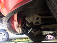 Still missing that undertray. That combined with high speed cruising is probably why it failed.
