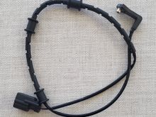 Rear brake wear sensor