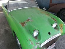 Lots of character: brits call this a Frogeye sprite vs. bugeye here in US
