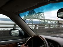 Crossing the Astoria bridge