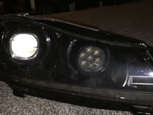 purchased a beat up headlight from a dismantler, to play around with various modifications.
