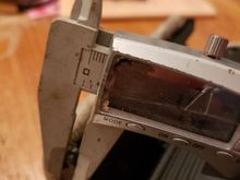 Measuring the od of the protrusion 