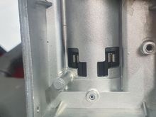 The little switch on the left hand corner has to recieve current to move to make connection and release the lock to start ignition.