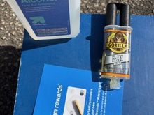 Gorilla Glue 2 part epoxy to the rescue!
