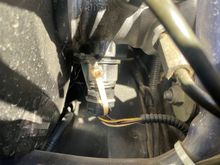 Prefacelift master cyl has a plug 
