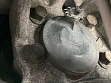 Right front wheel speed sensor