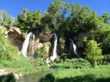 Rifle Falls west of Glenwood 