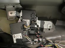 I connected the new control module and tested everything before swapping them. 