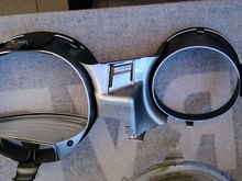 Rear of insert silver spray