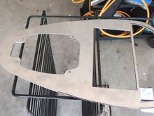 new face plate before bending