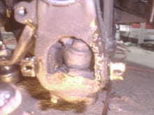 after cleaning the mess and grunge off, noticed I will need new upper and lower ball joints
