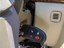 Key is blocking removal of lower shroud.