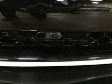 Close up of the mounting of the ALP in the front