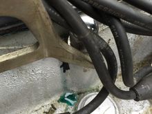 External coolant leak.