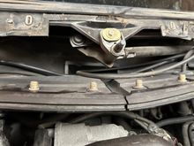 See that water rectangular drain down in the middle? That was popped up and wouldn't stay down in place (meant to snap in place with 2 little nibs but heat/age deformed enough to not stay in anymore) so I used 4 thin strips of double sided mounting tape to stick in down in there better. Once again thinking better drainage means drier filter.