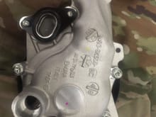 Ordered from dealer  New replacement coolant pump
Gaskets come with pump