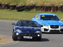 Jaguar Enthusiasts Club Tracksport event at Trac Mon, Anglesey, North Wales 