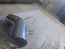 4" pipe elbow with bong weld