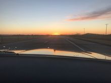 Early morning out of Mclean, TX