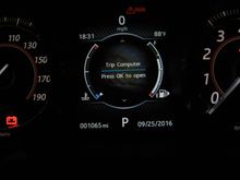 Back to Trip Computer display