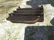 From front to back: Outer driver, inner driver, outer passenger, inner passenger. Front brake pads.