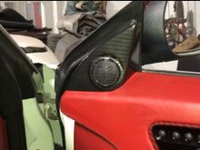 Jaguar XK trim Hyro Dipped tweeter housing