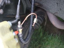 Trial Fitting the Brake Pipe on 'The Ice Princess'