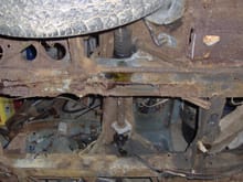 rust in chassis leg