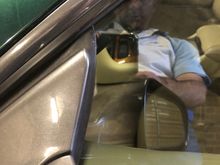 LH window compressing seal post reset correctly