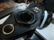 Raised face seal 1.5 to 2mm raised square seal.