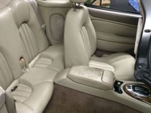 Drivers seat installed after leather cover replacement