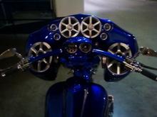 So you can hear the radio over the roar of the engine.