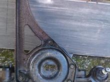wishbone half de-rusted