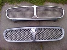 Old and bnew grilles