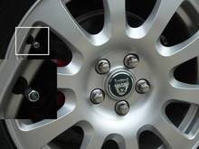 Valve stem caps to match the center caps